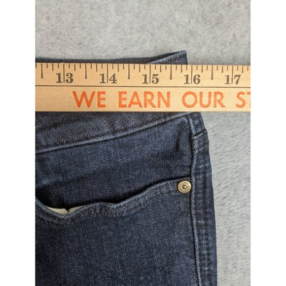 Tommy Hilfiger Jeans Womens 10R Dark Wash Classic Bootcut Stretch Denim Pants - Picture 4 of 16
